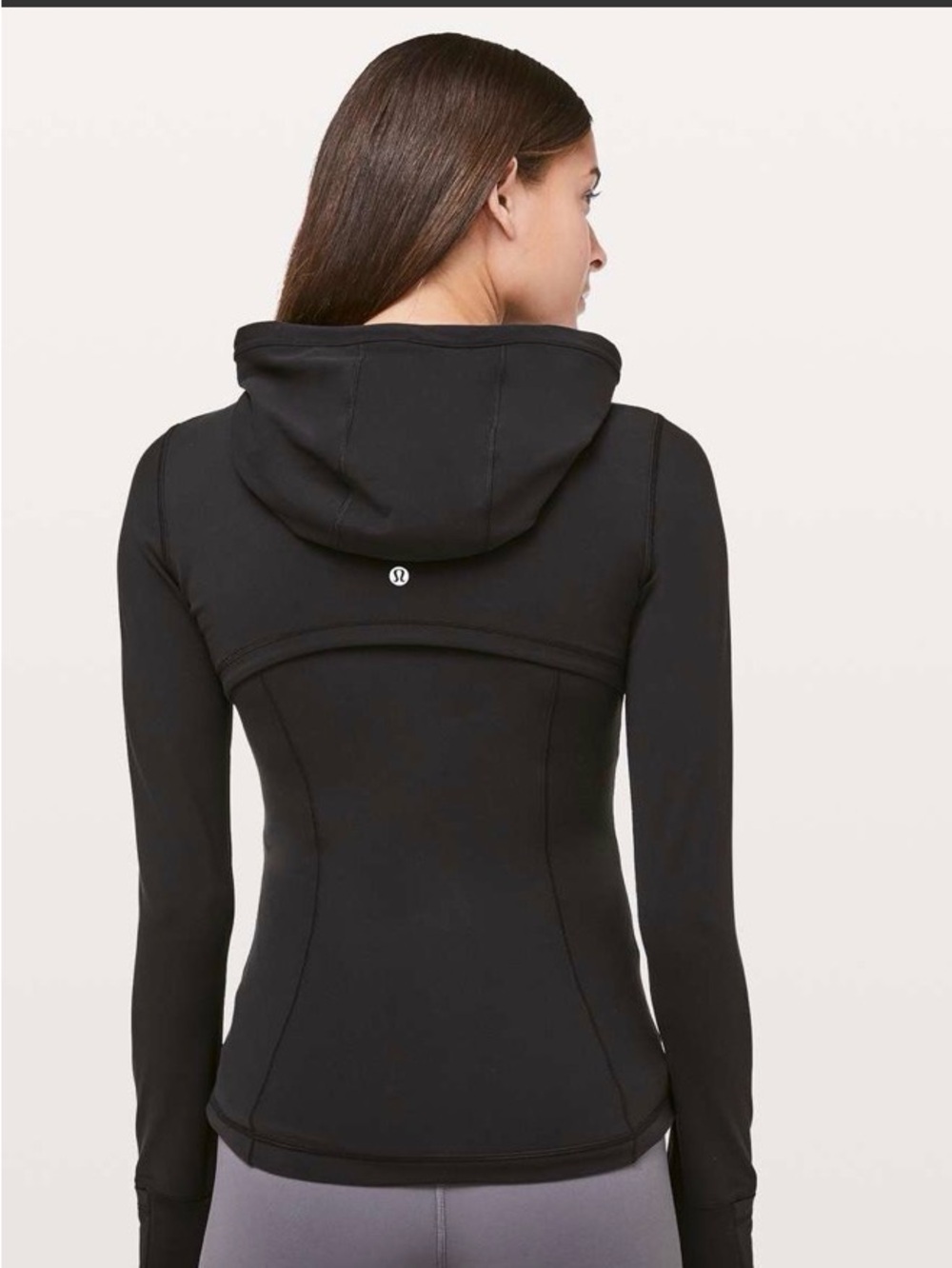 🌺EXCELLENT CONDITION $128 LULULEMON hooded define jacket NULU black size 10🌺